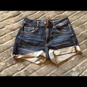 American eagle high waisted shorts